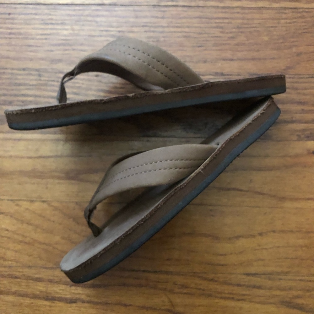 Kids thick sole Rainbow 🌈 flip flops